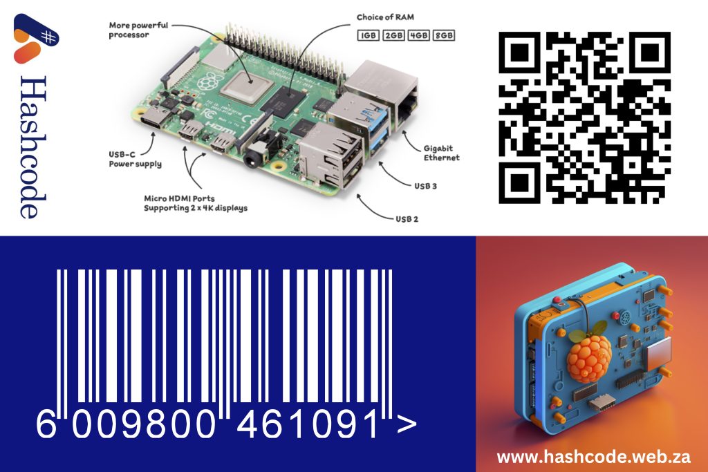 Hashcode Raspberry Pi Label