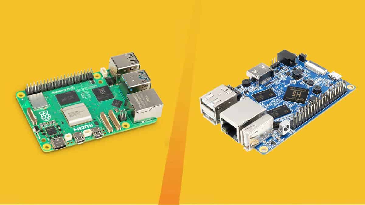 Comparative Analysis: Raspberry Pi 5 vs. Orange Pi 5 - Evaluating Performance and Features for Professional Projects